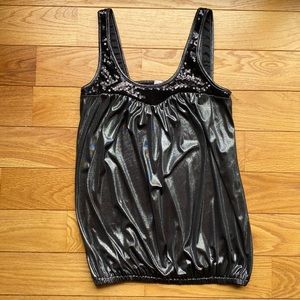 Black Sparkle Top 🖤